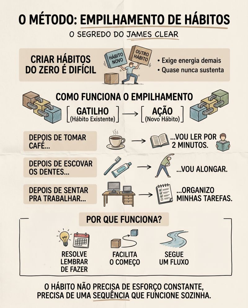 O pior jeito de criar um hábito é depender da motivação